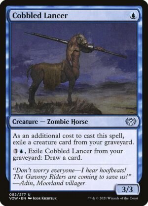 Cobbled Lancer<br /><span class="collector-number">Collector No. 52</span>