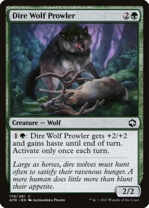Dire Wolf Prowler<br /><span class="collector-number">Collector No. 179</span>