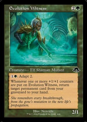 Evolution Witness<br /><span class="collector-number">Collector No. 424</span>