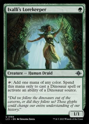 Ixalli's Lorekeeper<br /><span class="collector-number">Collector No. 194</span>