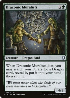 Draconic Muralists<br /><span class="collector-number">Collector No. 224</span>