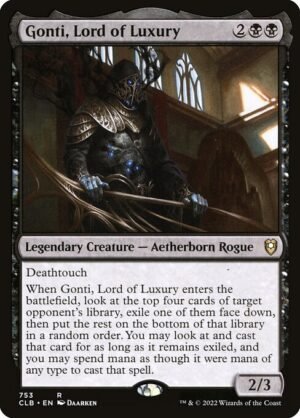 Gonti, Lord of Luxury<br /><span class="collector-number">Collector No. 753</span>