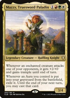 Mazzy, Truesword Paladin<br /><span class="collector-number">Collector No. 283</span>