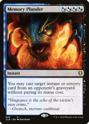 Memory Plunder<br /><span class="collector-number">Collector No. 849</span>