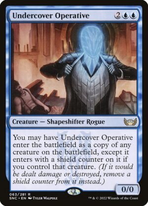 Undercover Operative - Foil<br /><span class="collector-number">Collector No. 63</span>