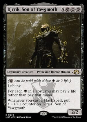 K'rrik, Son of Yawgmoth - Foil<br /><span class="collector-number">Collector No. 274</span>