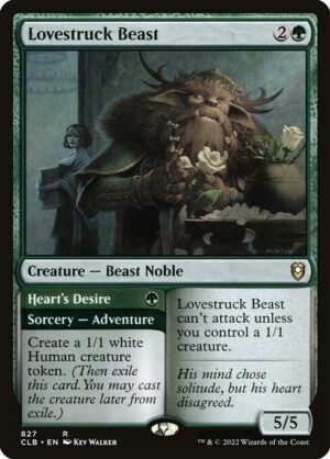 Lovestruck Beast // Heart's Desire<br /><span class="collector-number">Collector No. 827</span>