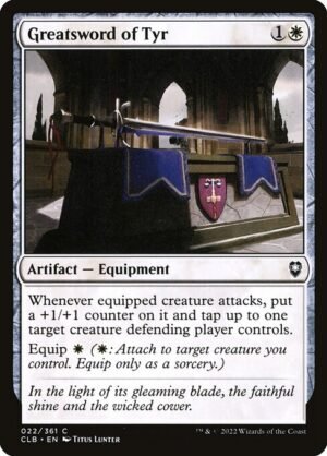Greatsword of Tyr<br /><span class="collector-number">Collector No. 22</span>