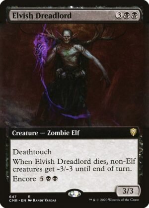 Elvish Dreadlord - Foil<br /><span class="collector-number">Collector No. 647</span>