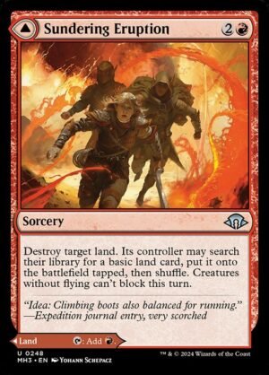 Sundering Eruption // Volcanic Fissure<br /><span class="collector-number">Collector No. 248</span>