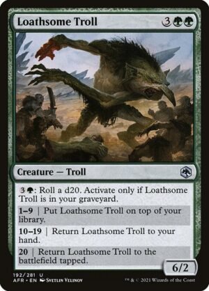 Loathsome Troll<br /><span class="collector-number">Collector No. 192</span>