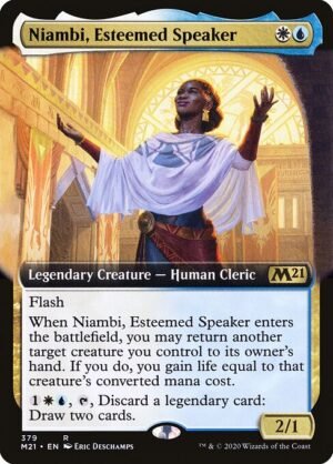 Niambi, Esteemed Speaker<br /><span class="collector-number">Collector No. 379</span>