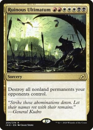 Ruinous Ultimatum<br /><span class="collector-number">Collector No. 204</span>