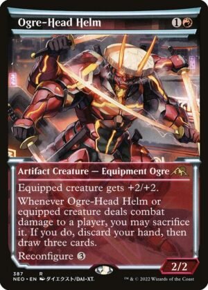 Ogre-Head Helm<br /><span class="collector-number">Collector No. 387</span>