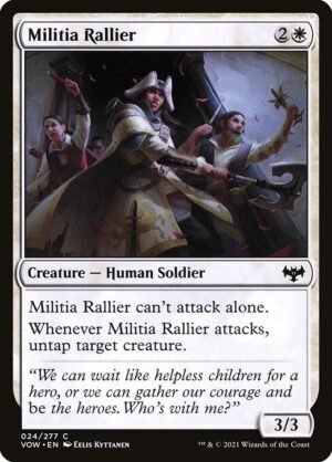 Militia Rallier<br /><span class="collector-number">Collector No. 24</span>