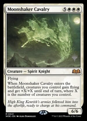 Moonshaker Cavalry - Foil<br /><span class="collector-number">Collector No. 21p</span>