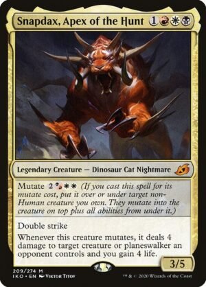 Snapdax, Apex of the Hunt - Foil<br /><span class="collector-number">Collector No. 209</span>