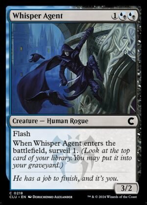 Whisper Agent<br /><span class="collector-number">Collector No. 218</span>