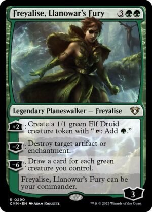 Freyalise, Llanowar's Fury<br /><span class="collector-number">Collector No. 290</span>