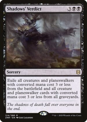 Shadows' Verdict<br /><span class="collector-number">Collector No. 124</span>