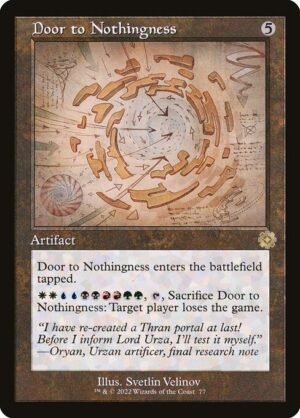 Door to Nothingness<br /><span class="collector-number">Collector No. 77</span>