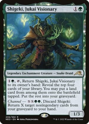 Shigeki, Jukai Visionary - Foil<br /><span class="collector-number">Collector No. 206</span>