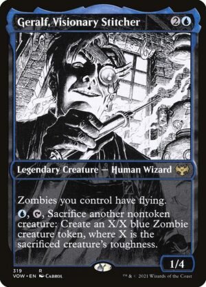 Geralf, Visionary Stitcher<br /><span class="collector-number">Collector No. 319</span>