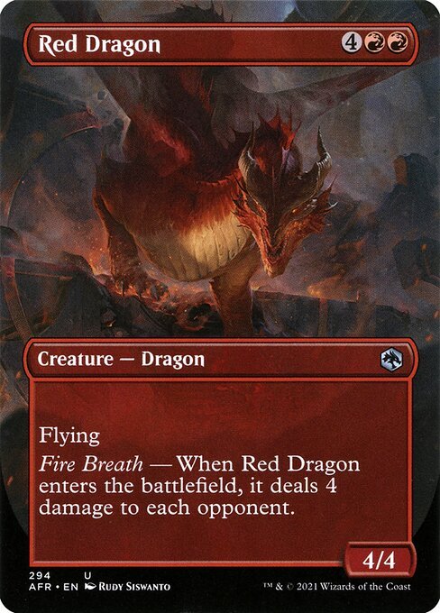 Red Dragon<br /><span class="collector-number">Collector No. 294</span>