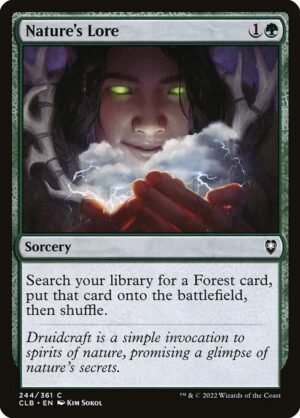 Nature's Lore<br /><span class="collector-number">Collector No. 244</span>