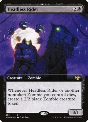 Headless Rider - Foil<br /><span class="collector-number">Collector No. 372</span>