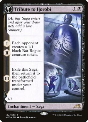 Tribute to Horobi // Echo of Death's Wail - Foil<br /><span class="collector-number">Collector No. 124</span>