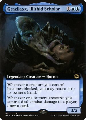 Grazilaxx, Illithid Scholar<br /><span class="collector-number">Collector No. 367</span>