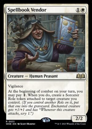 Spellbook Vendor - Foil<br /><span class="collector-number">Collector No. 31p</span>