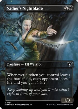 Nadier's Nightblade - Foil<br /><span class="collector-number">Collector No. 641</span>