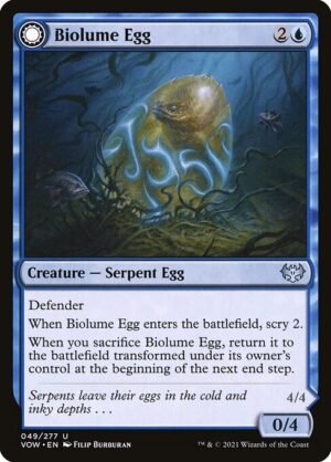 Biolume Egg // Biolume Serpent<br /><span class="collector-number">Collector No. 49</span>