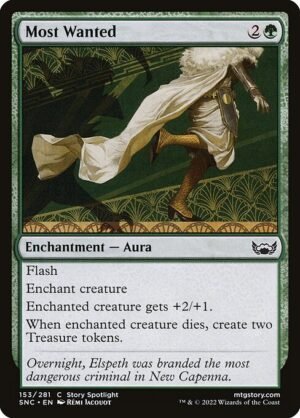 Most Wanted<br /><span class="collector-number">Collector No. 153</span>