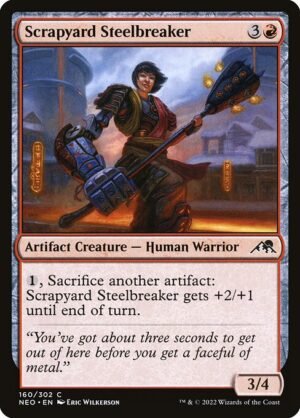 Scrapyard Steelbreaker<br /><span class="collector-number">Collector No. 160</span>