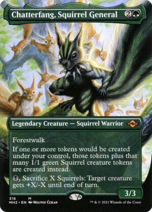 Chatterfang, Squirrel General - Foil<br /><span class="collector-number">Collector No. 316</span>