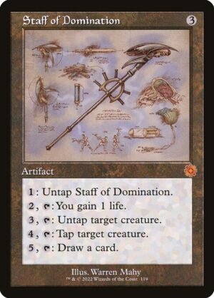 Staff of Domination - Foil<br /><span class="collector-number">Collector No. 119</span>