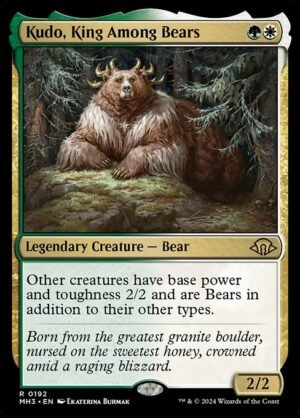 Kudo, King Among Bears - Foil<br /><span class="collector-number">Collector No. 192</span>