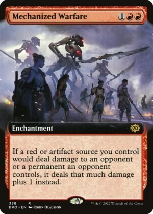 Mechanized Warfare - Foil<br /><span class="collector-number">Collector No. 338</span>