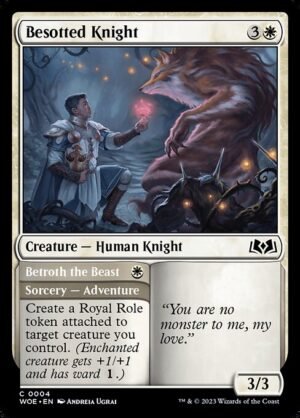 Besotted Knight // Betroth the Beast<br /><span class="collector-number">Collector No. 4</span>