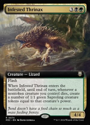 Infested Thrinax<br /><span class="collector-number">Collector No. 74</span>