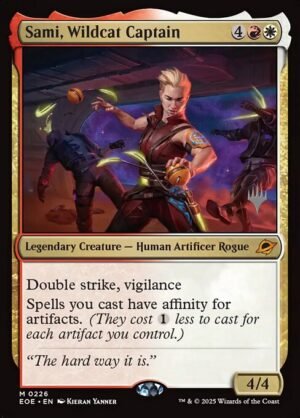 Sami, Wildcat Captain<br /><span class="collector-number">Collector No. 226p</span>