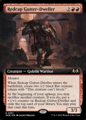 Redcap Gutter-Dweller<br /><span class="collector-number">Collector No. 351</span>