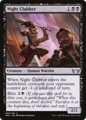 Night Clubber<br /><span class="collector-number">Collector No. 89</span>