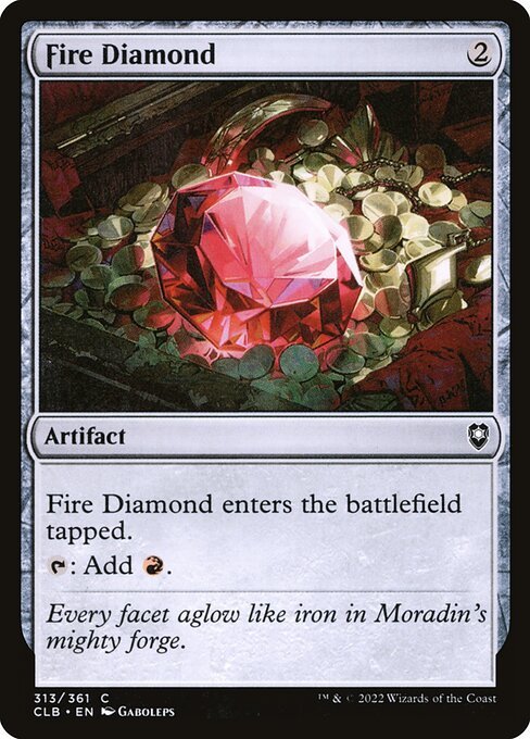 Fire Diamond<br /><span class="collector-number">Collector No. 313</span>