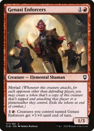 Genasi Enforcers<br /><span class="collector-number">Collector No. 177</span>