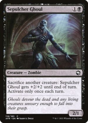Sepulcher Ghoul<br /><span class="collector-number">Collector No. 118</span>