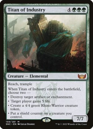 Titan of Industry - Foil<br /><span class="collector-number">Collector No. 159</span>
